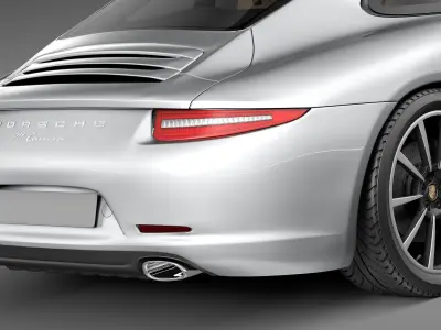 Porsche 911 Carrera 2013 3D model