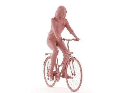 Sheila posed 4 3D model