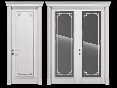 antonovych tower door 3D model