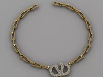 Brand Necklaces BB 59 3D print model