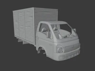 Hyundai Hr box 3D model