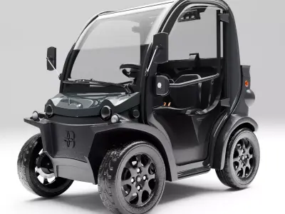 Biro Dressed Small Microcar 3D model