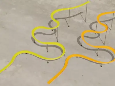 Water Slide 3D models 3D Model Pack 3