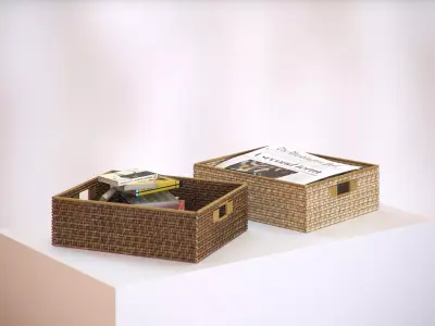 Decorative bookstores HG2 3D model