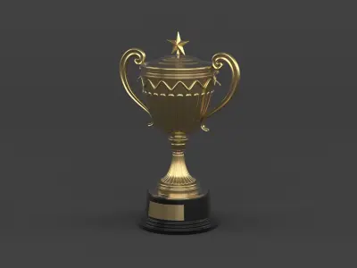 Trophy Cup Collection 3D model