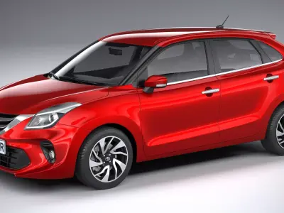 Toyota Glanza 2019 3D model