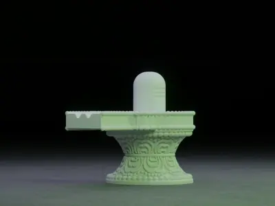 Shivling Idol 3D Printable model 3D print model