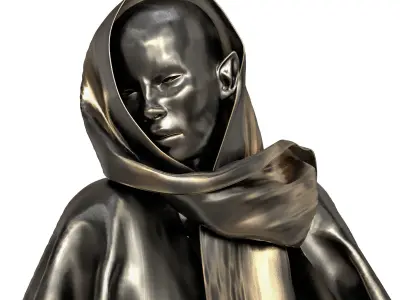 woman style sculpt 3D model