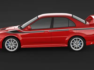 Mitsubishi Evolution 6 Tommi Makinen Edition 3D model