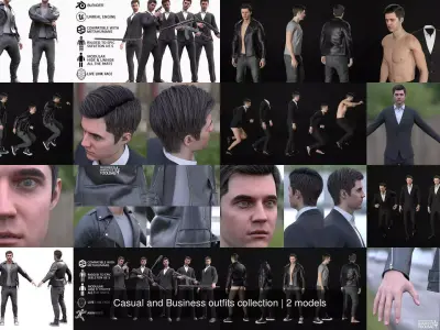 Casual and Business outfits collection