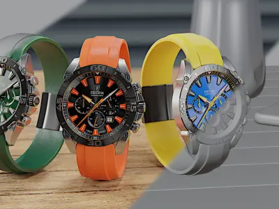 Festina Chrono Bike 3D model