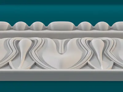 Molding baroque 3D print model