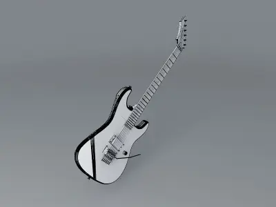 B C Rich Tracii Guns Gunslinger model guitar Free 3D model