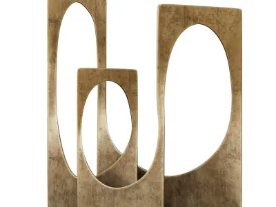 Arteriors Sculptures Set 1 3D model