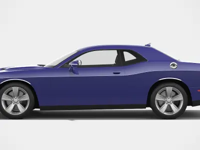 Dodge Challenger SXT 2015 3D model