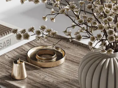 Decorative set15 3D model