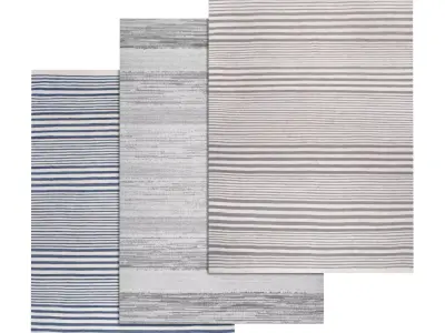 Rug Set 1275 3D model