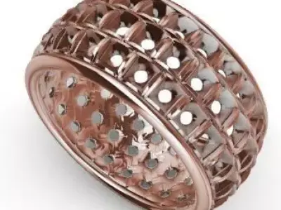 Patterned Ring 3D model Texture Texture purchase