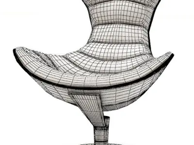 Lobester Chair 3D model