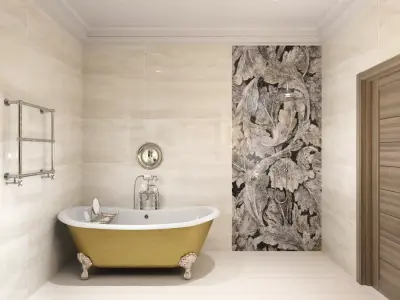 Bathroom Design 2 Blender 2-8 Cycles File 3D model