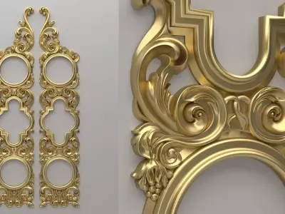 Wall Decor 3D model 9