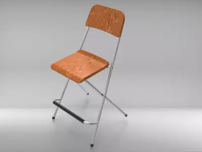 folding Chair 3D print model