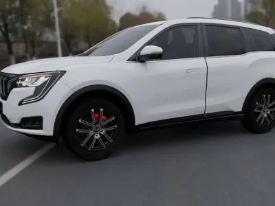 mahindra XUV700 Low-poly 3D model