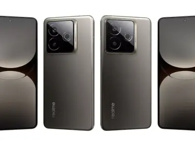 Realme GT7 Pro Racing Edition Star Trail Titanium High Poly 3D model