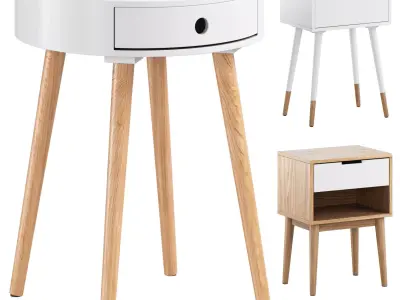 La Redoute Interieurs Bedside Tables Set 7 3D model