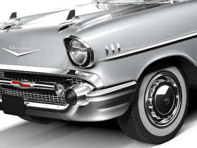 Chevrolet Bel Air Coupe 1957 3D model