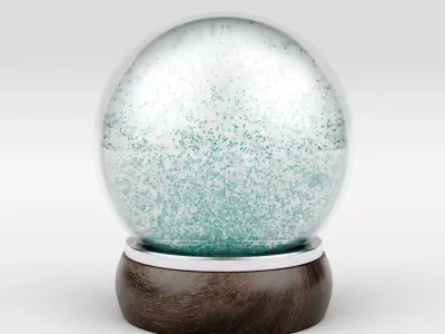 Snow Globe 3D model