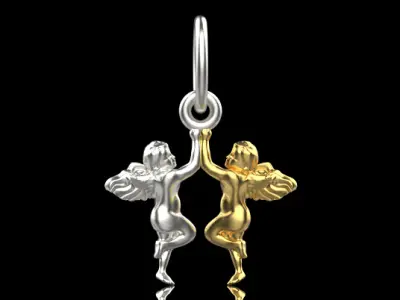 Angels Pendant 40299 3D print model