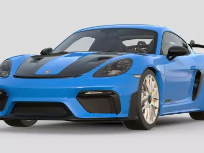 Porsche 718 Cayman GT4 RS 3D model