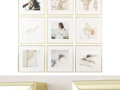 Gallery Wall 68 3D model