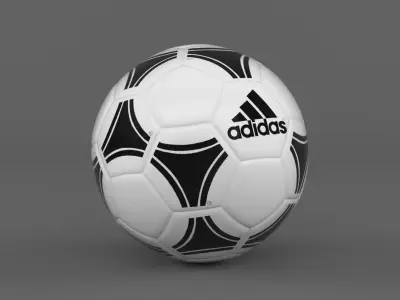 Soccer Ball 3D model 42
