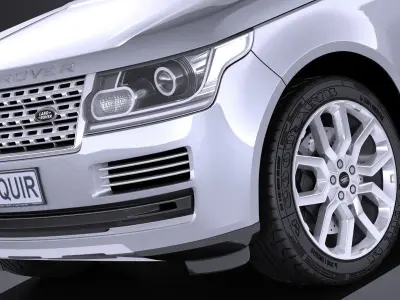 Land Rover Range Rover 2016 3D model