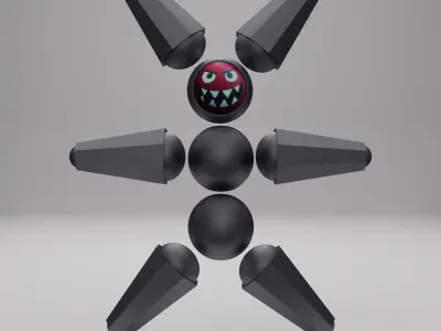 Tadashi s Robot Free 3D model