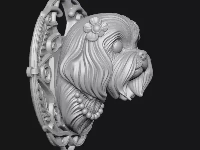 Shih Tzu 3D print model