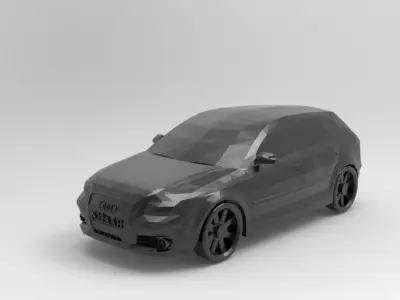 Audi a3 3D model