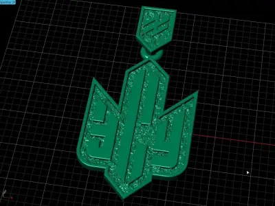 Ukrainian Trident 3D print model