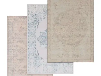 Rug Set 1824 3D model