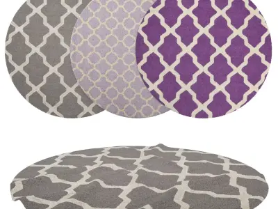 Rugs No 474 Low-poly 3D model