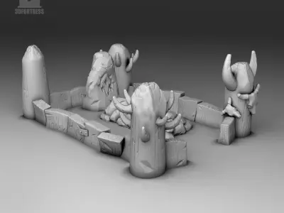 Graves 3D print model