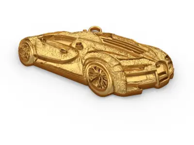 car pendant-02 printable jewelry  3D print model
