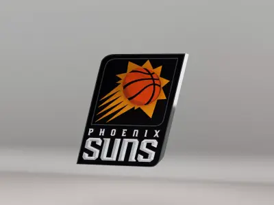 NBA Phoenix Suns Logo 3D model