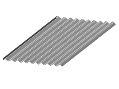 Exquisite Asbestos Sheet 3D print model