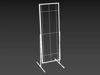 Mirror Low Poly Free low-poly 3D model