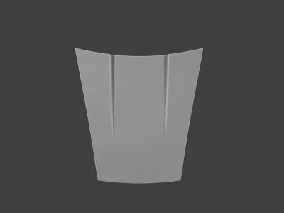 911 Hood - Bonnet 3D print model