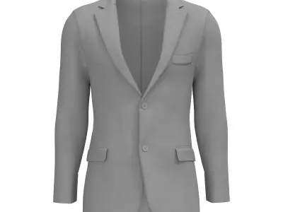 Male blazer jacket 3D model