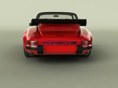 Porsche 911 Slantnose Targa 3D model
